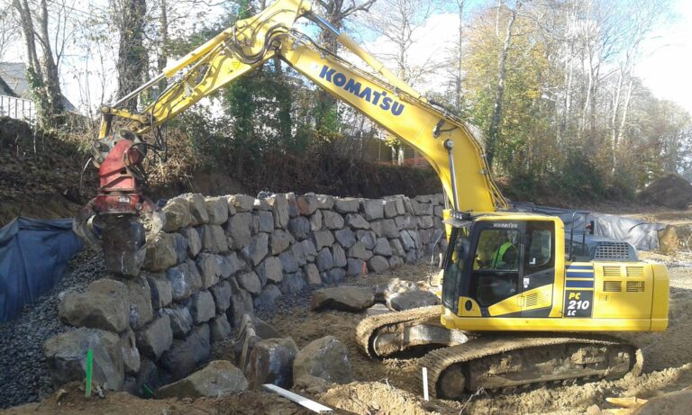 Terrassement de logements à Quimper (2)