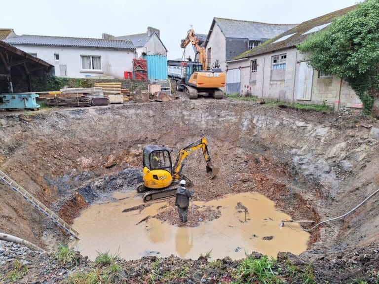 Terrassement d’un bassin (2)
