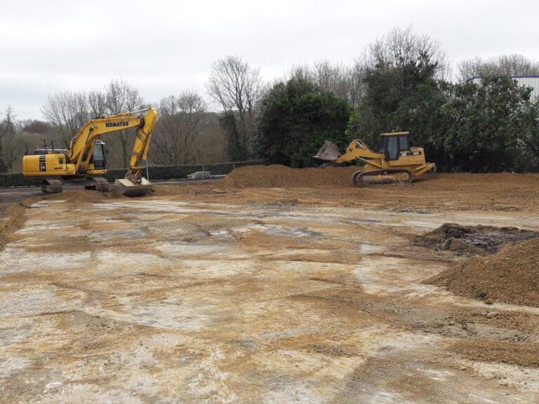 Terrassement d’un bâtiment de stokage (4)