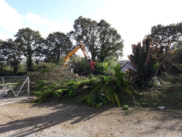 Terrassement pour lagrandissement de L EHPAD 4 - Douarnenez Audierne