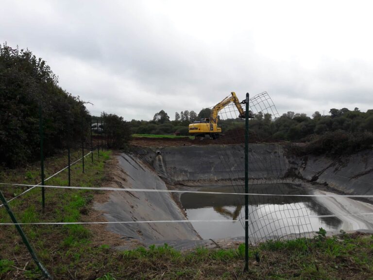 Terrassement pour l’agrandissement d’une lagune (4)