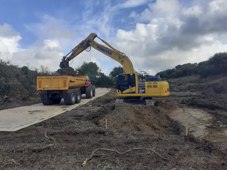 Travaux de restauration et de terrassement (1)